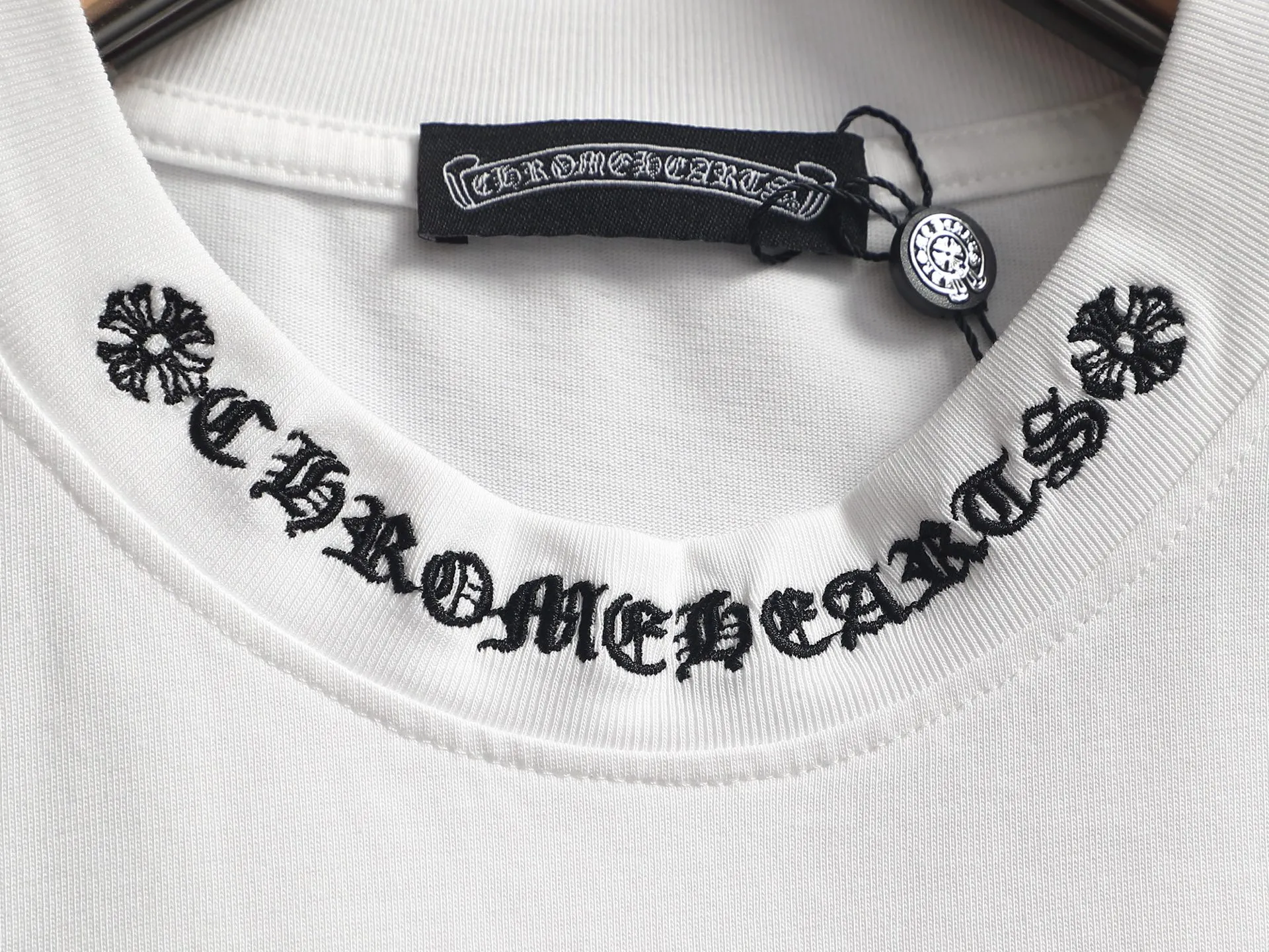 𝗖𝗵𝗿𝗼𝗺𝗲 𝗛𝗲𝗮𝗿𝘁𝘀/ 2026 New Arrival Original T 👑 ！ ！ ✟ ！ 👍 ✂️Quality , ！ 。 ： ➕100% 。Authentic ➕ ➕3D ➕ ： ！ ！ Authentic ！ Same Style ！ ：White Black Size：S-XL